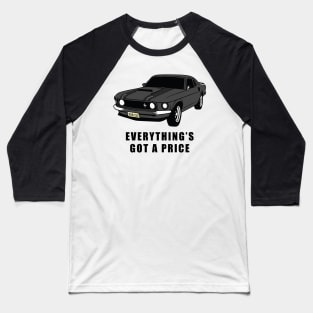 '69 Ford Mustang Baseball T-Shirt